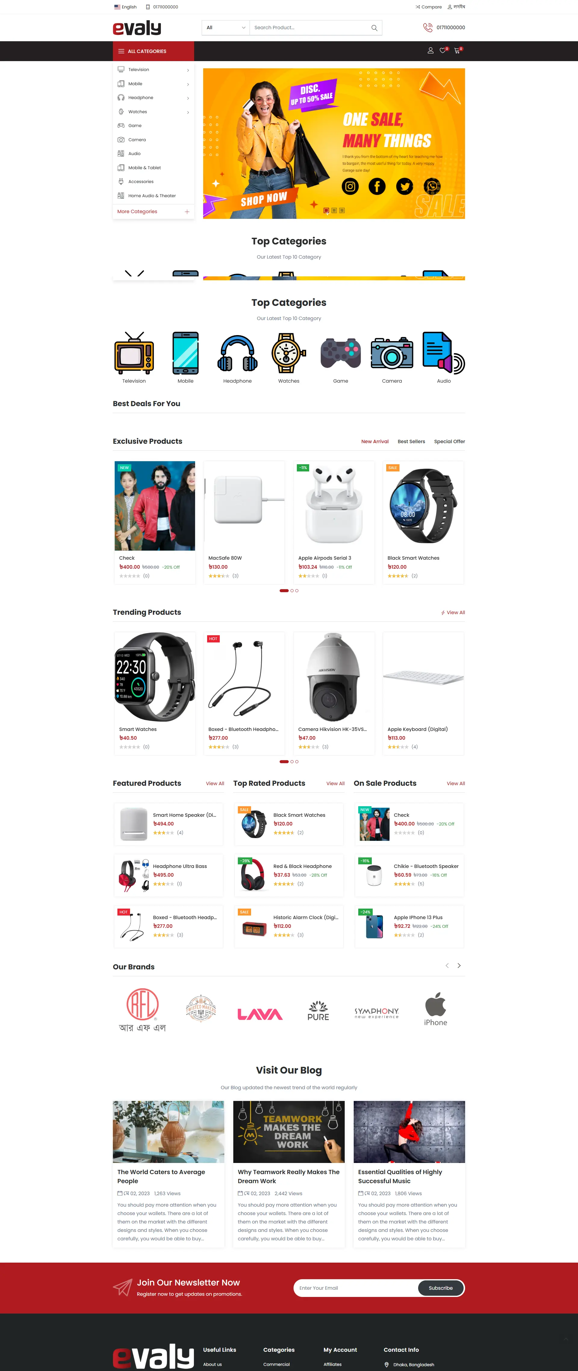 ecommerce website