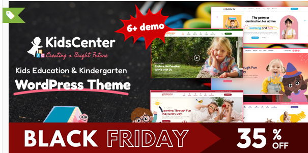 KidsCenter – Kid Care Education WordPress Theme