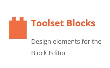 Toolset Blocks