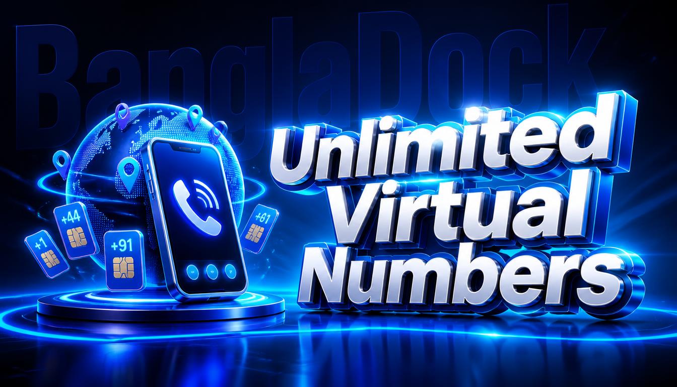 1-Month Unlimited Virtual Numbers | OTP Verification